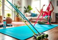 Ćwiczenia z gumą: skuteczna droga do wzmocnienia ciała w domu